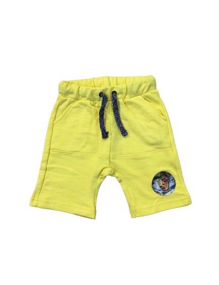 Yellow Porsche Shorts-Boys