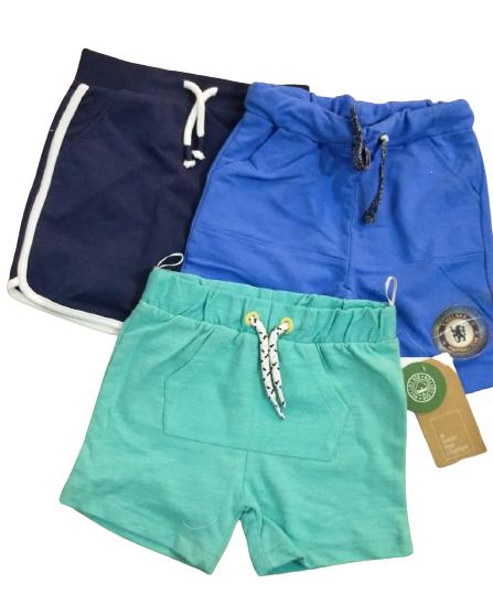 Pack of 3 shorts deal (Random Designs)