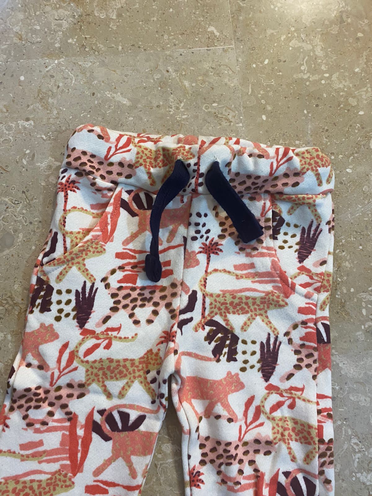 Jungle Print Winter Trouser for Baby Girls