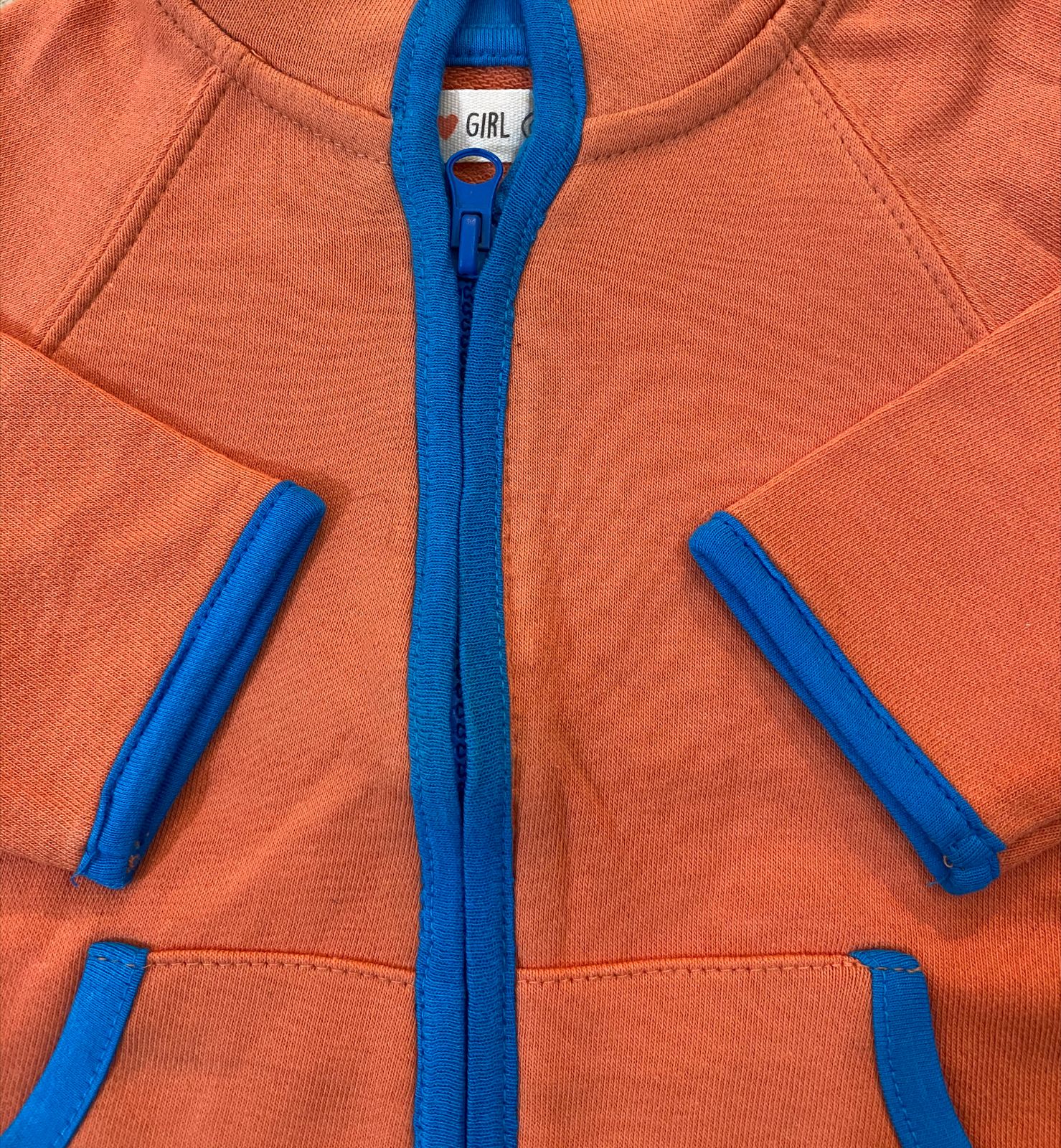 Peach& Blue Unit Kids Zipper