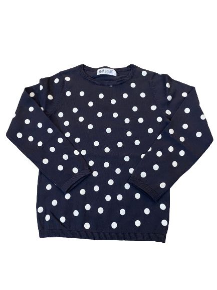 Black Polka Dots HnM Sweater