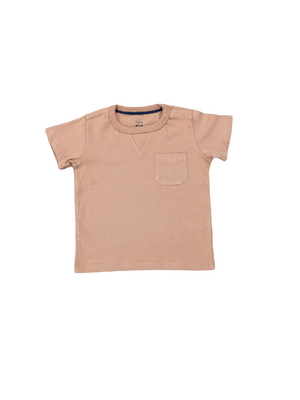 Mustard Plain T-Shirt For Kids