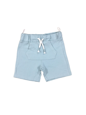 Mint Blue Front Pocket Short