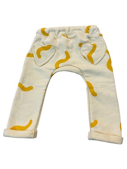 Yellow Heart Pocket Baby Club Trouser