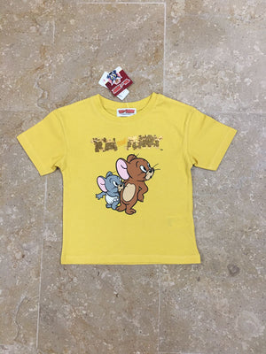 Yellow Tom & Jerry Sequence T-Shirt