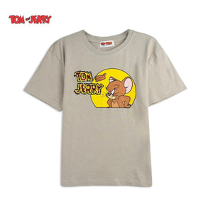 Beige Tom & Jerry Sequence T-Shirt