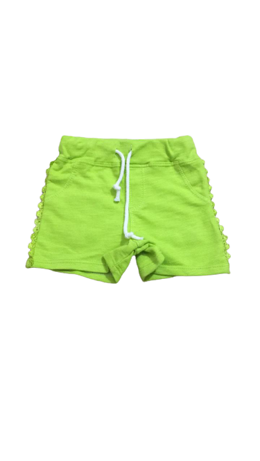 Lime Green Baby Girl Short