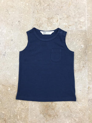 H&M Navy Blue Sando