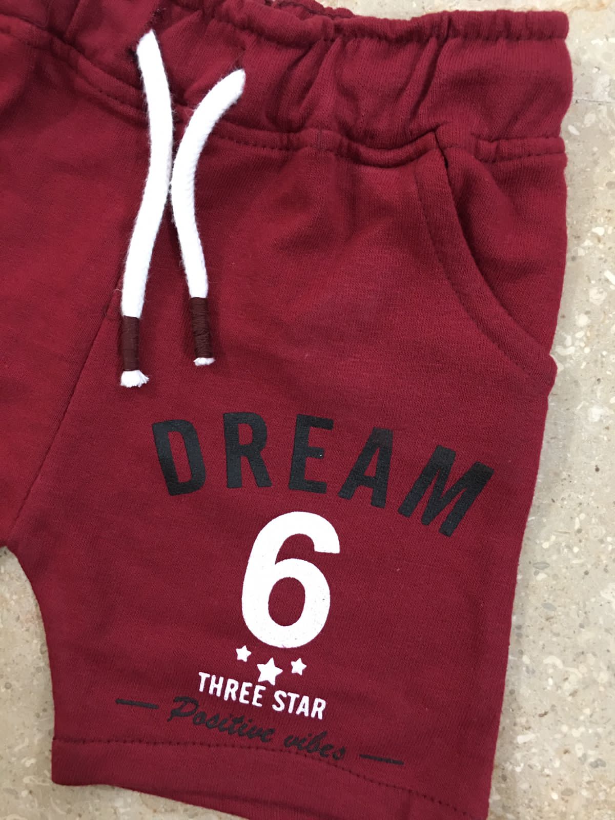 C&A Maroon Short