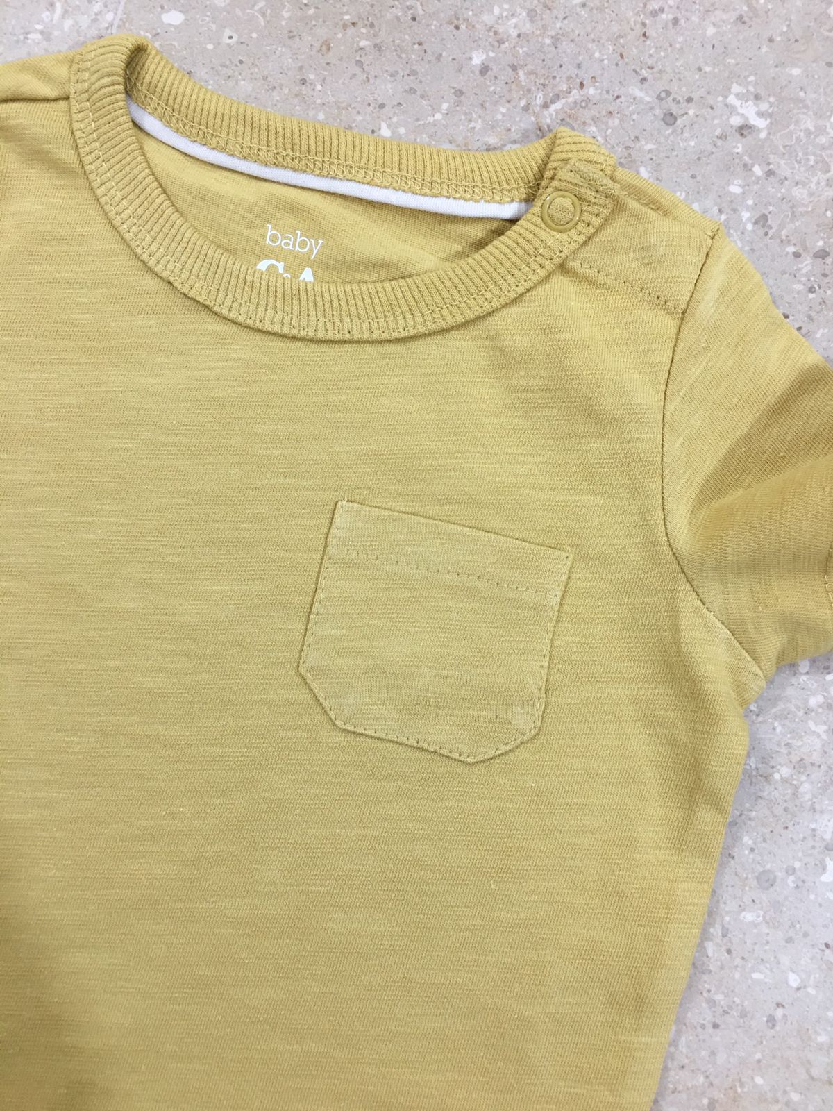 Mustard C&A Branded T-shirt for Baby Boys