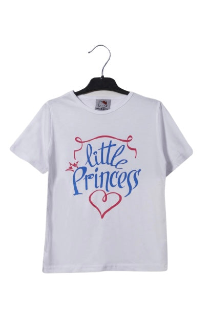 White Hello Kitty Branded Tshirt