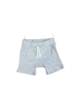 Baby Club Grey/Green Stripes Short